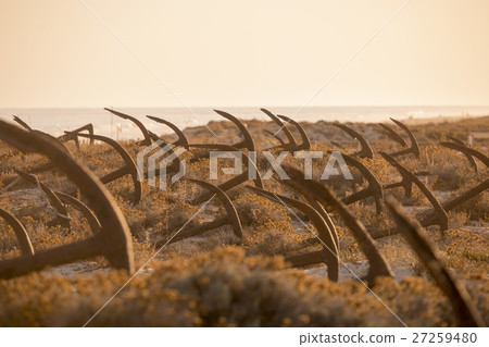 EUROPE PORTUGAL ALGARVE TAVIRA BARRIL BEACH ANCHOR EUROPE PORTUGAL ALGARVE TAVIRA BARRIL BEACH ANCHOR 27259480