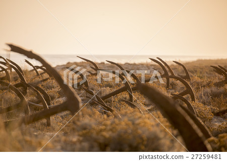 EUROPE PORTUGAL ALGARVE TAVIRA BARRIL BEACH ANCHOR EUROPE PORTUGAL ALGARVE TAVIRA BARRIL BEACH ANCHOR 27259481