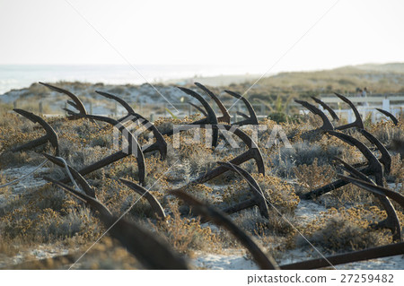 EUROPE PORTUGAL ALGARVE TAVIRA BARRIL BEACH ANCHOR EUROPE PORTUGAL ALGARVE TAVIRA BARRIL BEACH ANCHOR 27259482