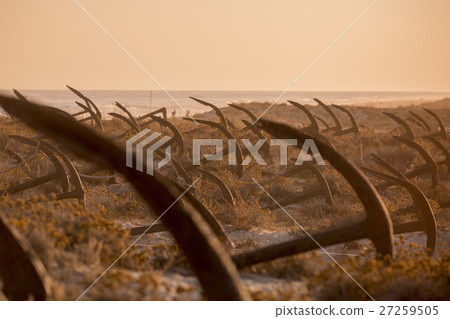 EUROPE PORTUGAL ALGARVE TAVIRA BARRIL BEACH ANCHOR EUROPE PORTUGAL ALGARVE TAVIRA BARRIL BEACH ANCHOR 27259505