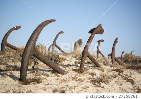 EUROPE PORTUGAL ALGARVE TAVIRA BARRIL BEACH ANCHOR EUROPE PORTUGAL ALGARVE TAVIRA BARRIL BEACH ANCHOR 27259761
