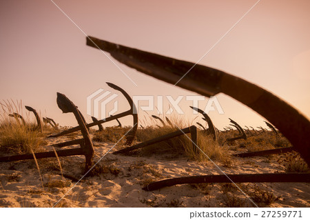 EUROPE PORTUGAL ALGARVE TAVIRA BARRIL BEACH ANCHOR EUROPE PORTUGAL ALGARVE TAVIRA BARRIL BEACH ANCHOR 27259771