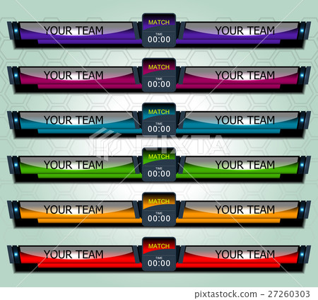 Soccer Match Scoreboard Soccer Match Scoreboard 27260303