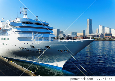   Passenger ship piercing at the large pier 27261857