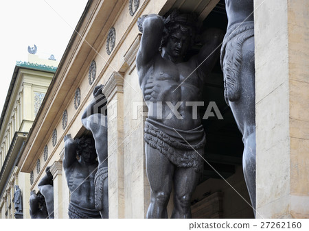 Atlant column on Millionnaya street  27262160