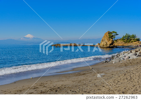 Tateishi Coast and Mount Fuji 27262963