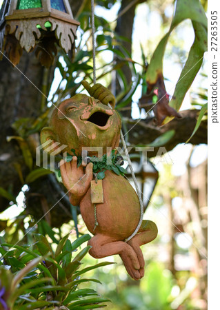 monkey on a tree in the nature habitat monkey on a tree in the nature habitat 27263505