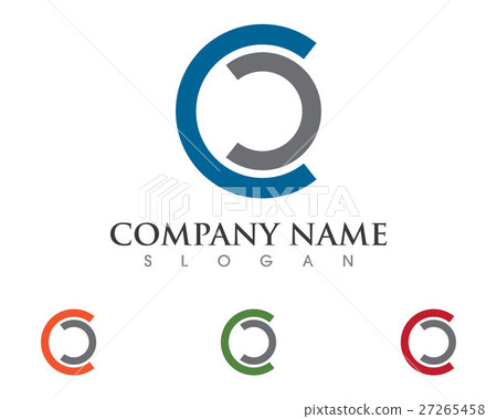 C Letter Logo Template vector icon design 27265458