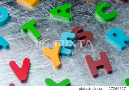 YES word with colourful wooden alphabet. 27266857