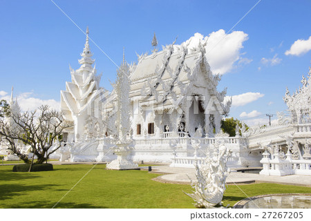 Wat Rong Khun white temple in Thailand 27267205