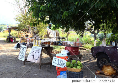 Mexican street vendor (Tequila village) 27267518
