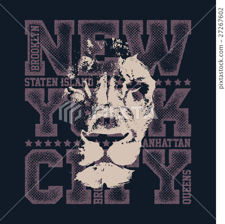 New York City Typography Graphics 27267602