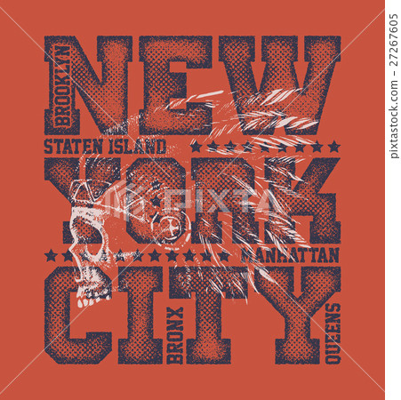 New York City Typography Graphics 27267605