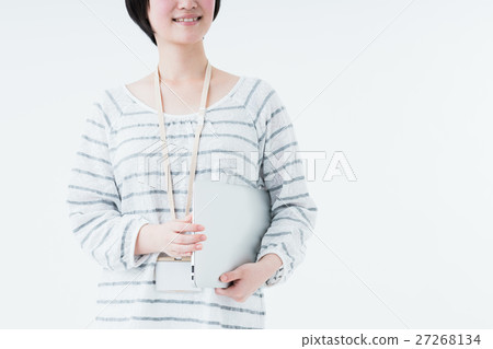 Business woman (personal computer) 27268134