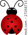Ladybug vector illustration 27268715