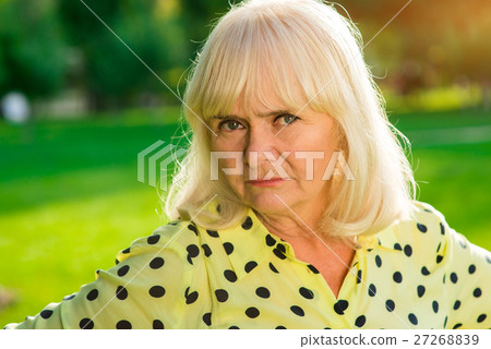Portrait of older female. 27268839