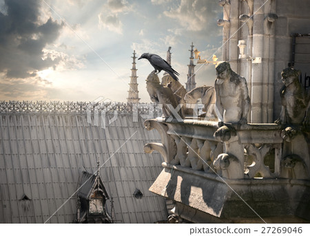 Chimeras on Notre Dame Chimeras on Notre Dame 27269046