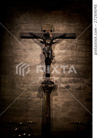 Cross in Notre Dame Cross in Notre Dame 27269048