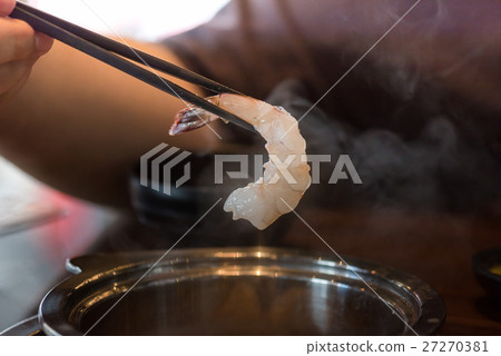 Fresh banana prawn Fresh banana prawn 27270381