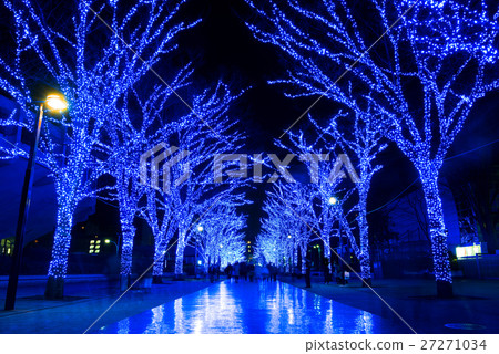 Blue Cave Shibuya Stock Photo