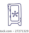 Old vault line icon 27271329