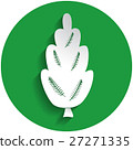 Larch icon in paper style 27271335
