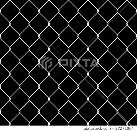 Wired Steel Fence Seamless Pattern Overlay 27271864