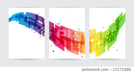 Curve abstract geometric element on white Curve abstract geometric element on white 27271890