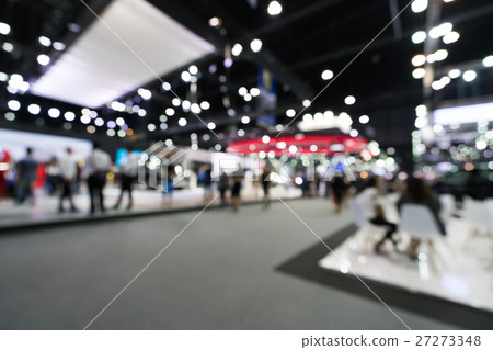 Blurred background of public event exhibition hall Blurred background of public event exhibition hall 27273348
