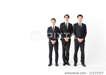 Businessman white back image Businessman white back image 27275357