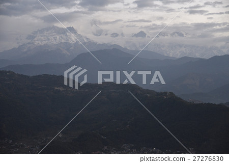 Himalayas hoping from Japan mountain Myokoji in Nepal and Pokhara 27276830