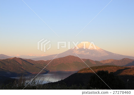 富士山和蘆之湖 富士山和蘆之湖 27278460