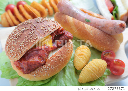 Chicken burger Chicken burger 27278871