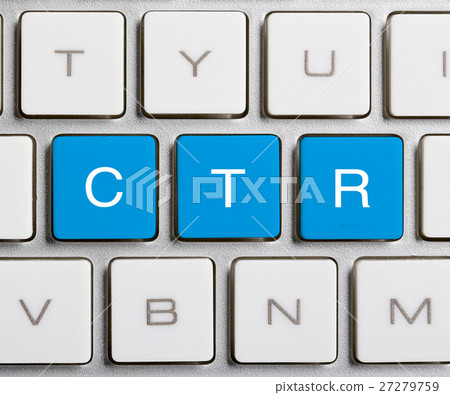 CTR Word On Keyboard Button CTR Word On Keyboard Button 27279759