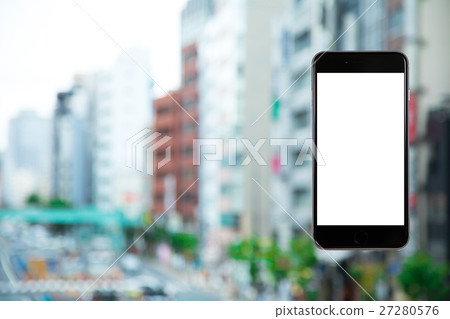Smartphone Mobile phone Smartphone Urban landscape Tokyo real estate image Smartphone Mobile phone Smartphone Urban landscape Tokyo real estate image 27280576