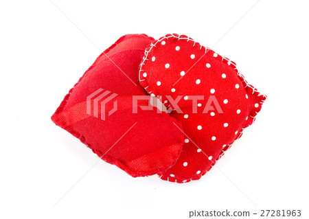 Soft red heart 27281963