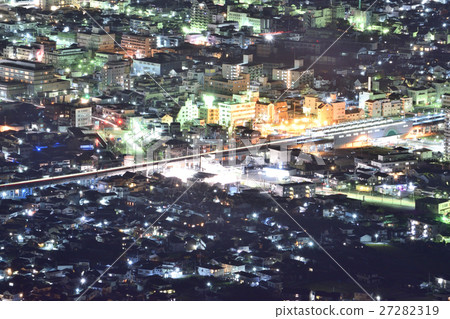 [和歌山縣]海南市和歌山市沿海夜景 27282319