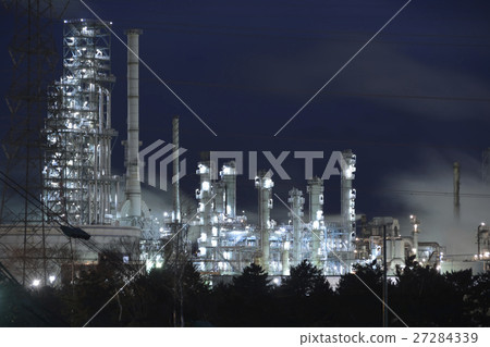 工廠夜景（新仙台熱電站周邊） 27284339