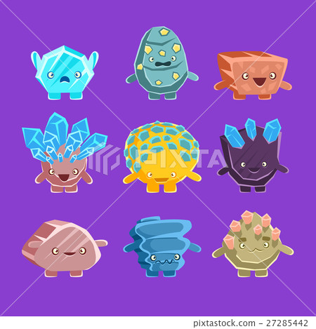 Alien Fantastic Golem Characters Of Different 27285442