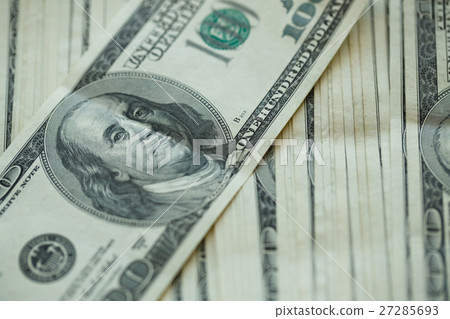 USA dollar money banknotes background USA dollar money banknotes background 27285693