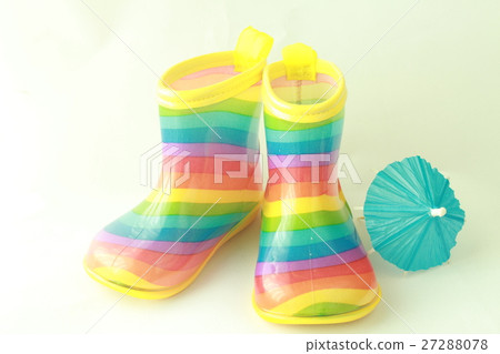 Boots and umbrellas 27288078