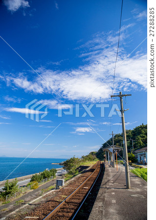 Shimonada Station / Station closest to the sea (Shimizumi-cho, Iyo city Ehime prefecture) Shimonada Station / Station closest to the sea (Shimizumi-cho, Iyo city Ehime prefecture) 27288285