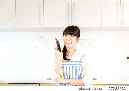 Housewife, smartphone 27288882