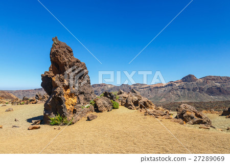 El Teide Volcano in Tenerife, Canary, Spain El Teide Volcano in Tenerife, Canary, Spain 27289069