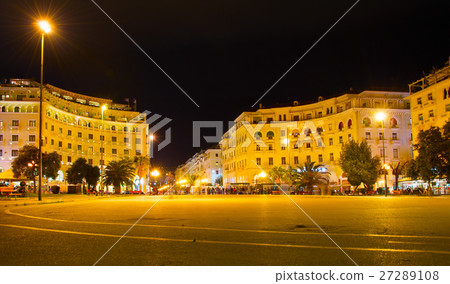 Famous Aristotelous Square. Thessaloniki, Greece Famous Aristotelous Square. Thessaloniki, Greece 27289108