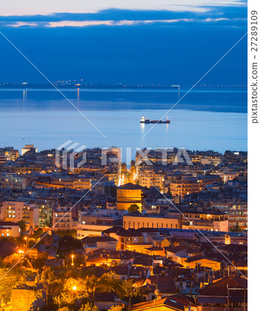 Thessaloniki at twilight, Greece Thessaloniki at twilight, Greece 27289109
