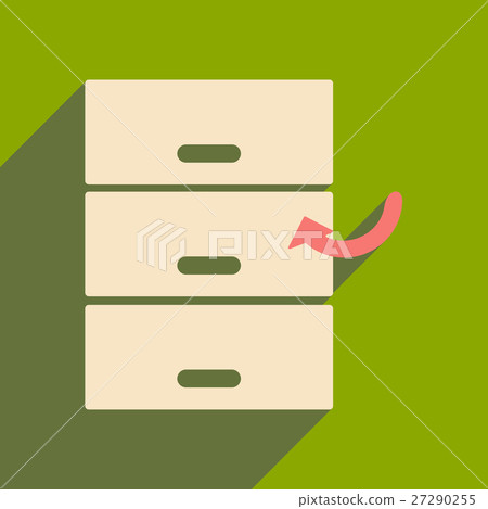 Flat with shadow icon and mobile application files Flat with shadow icon and mobile application files 27290255