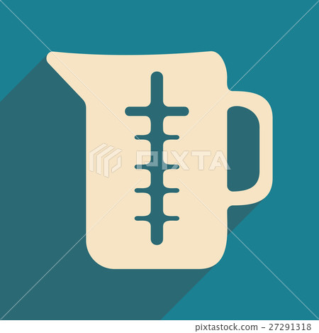 Flat with shadow icon and mobile application 27291318