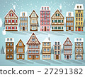 Old european houses (Winter) 27291382