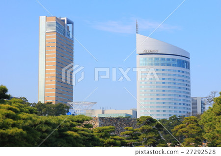 Sunport Takamatsu seen from Tamaki Park 27292528